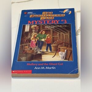 Babysitters club mystery book number 3 Mallory & the Cat